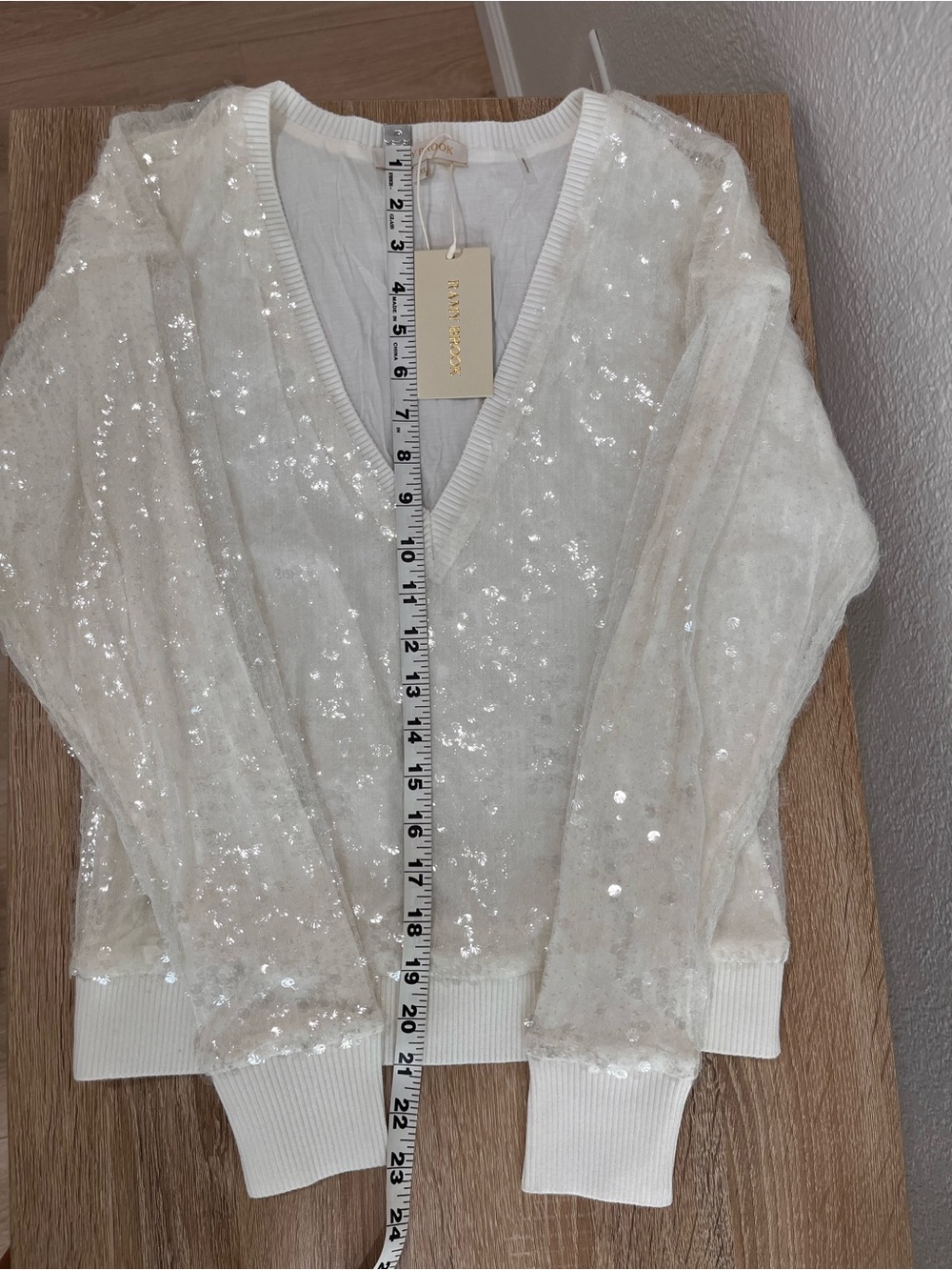 Ramy Brook Delphina Sequin Top